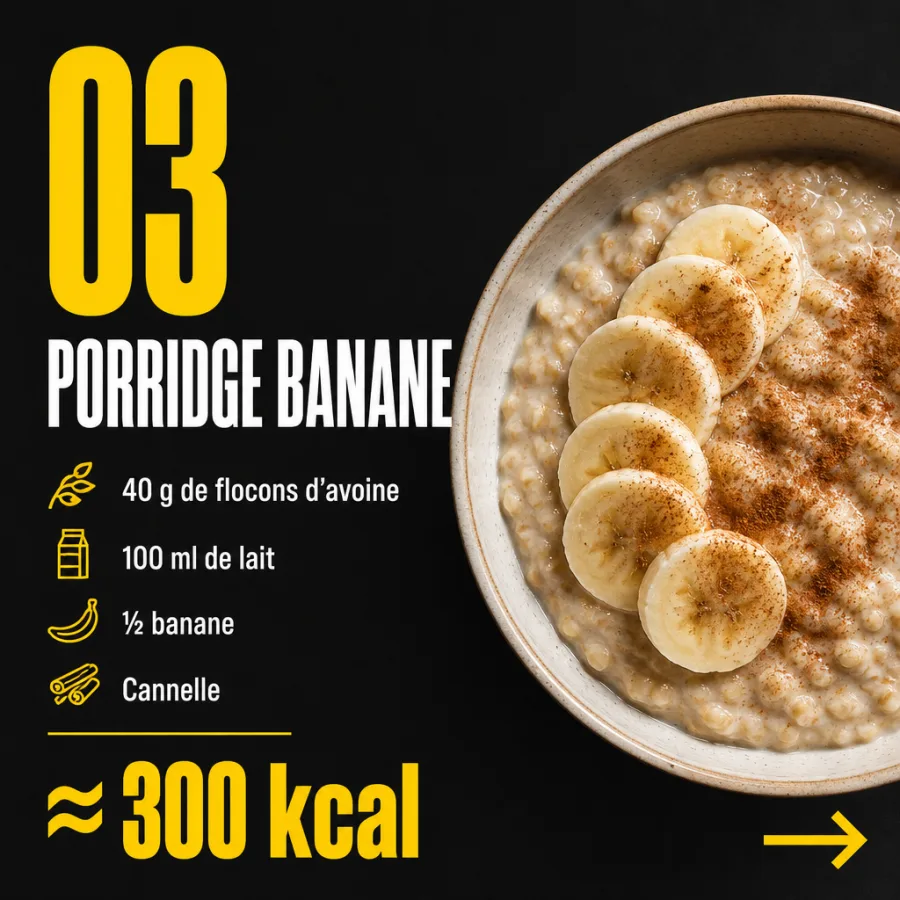 Slide 4 sur 7 : Porridge banane