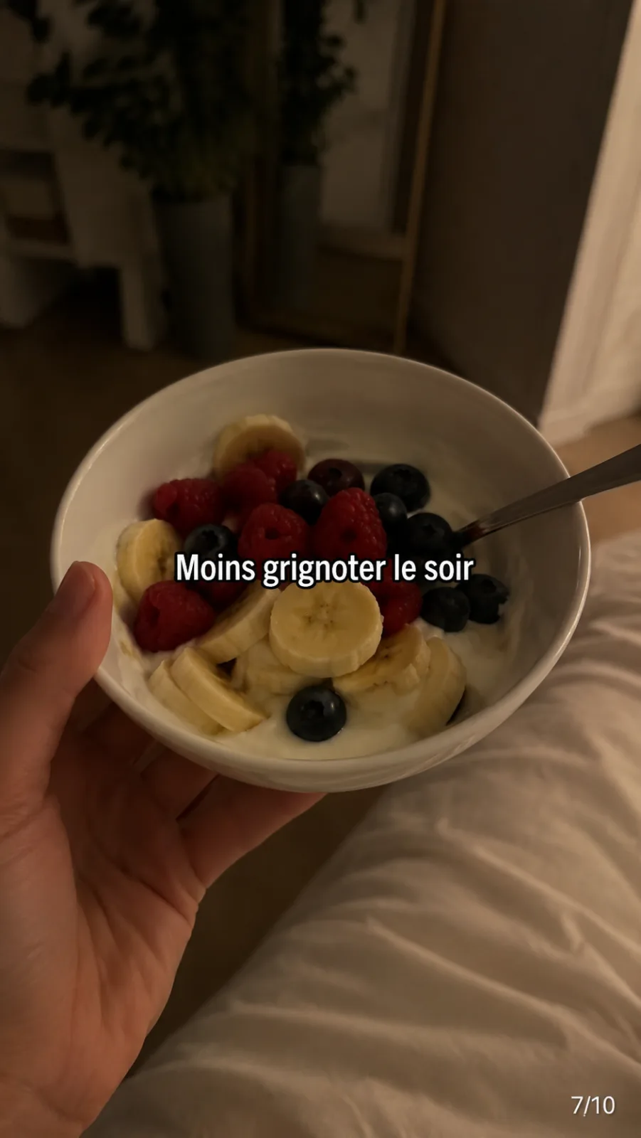 Slide 7 sur 9 : Moins grignoter le soir