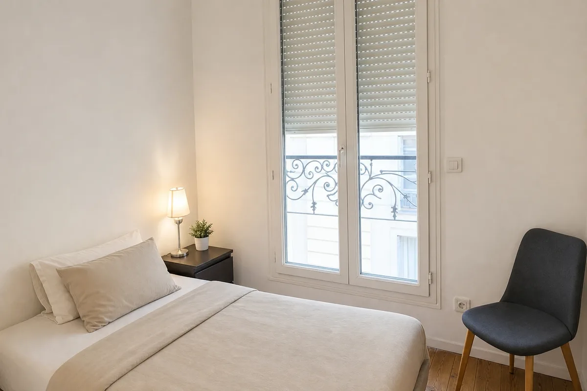 Chambre après