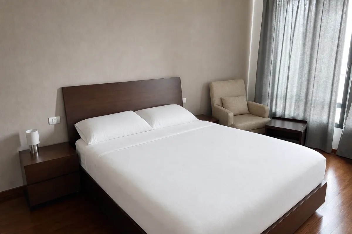 Chambre après